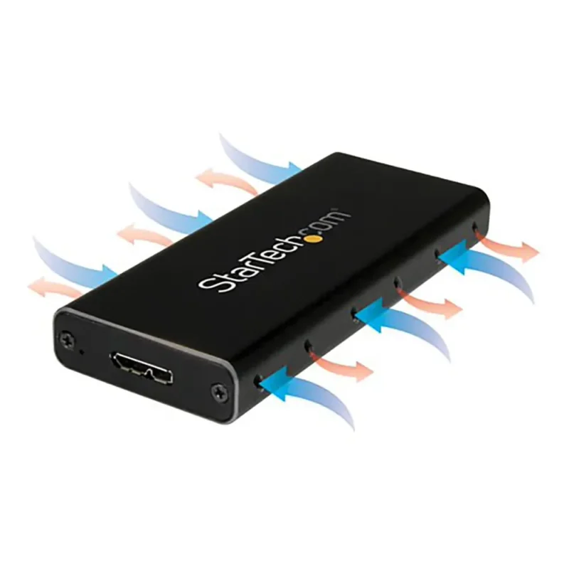 Cofre USB 3.1 (10Gbps) para Unidades mSATA - Aluminio - Imagen 4
