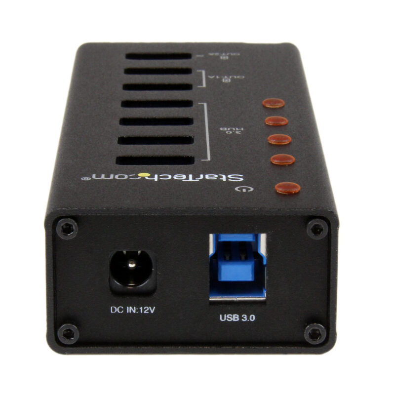 Hub Concentrador USB 3.0 de 4 Puertos y 3 de Carga 1A y 2A - Imagen 3
