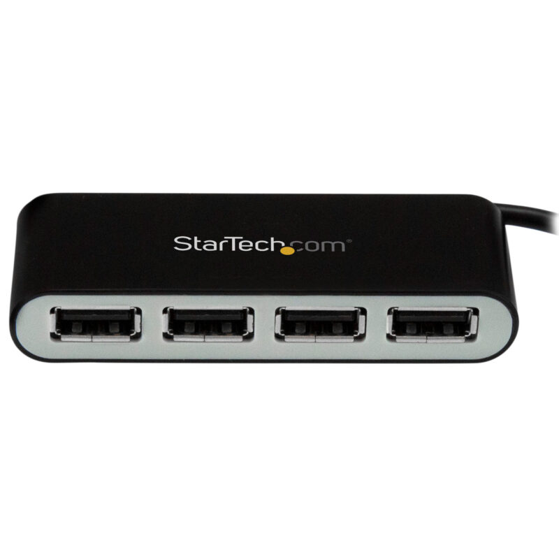 Hub USB 2.0 StarTech 4 Puertos USB-A con Cable Integrado - Imagen 2