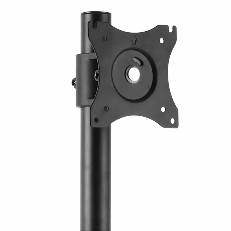 Soporte Vertical Acero para 2 Monitores Base Ajustable VESA - Imagen 3