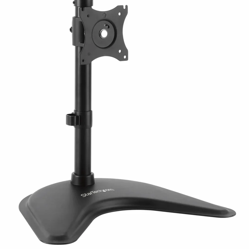 Soporte Vertical Acero para 2 Monitores Base Ajustable VESA - Imagen 4