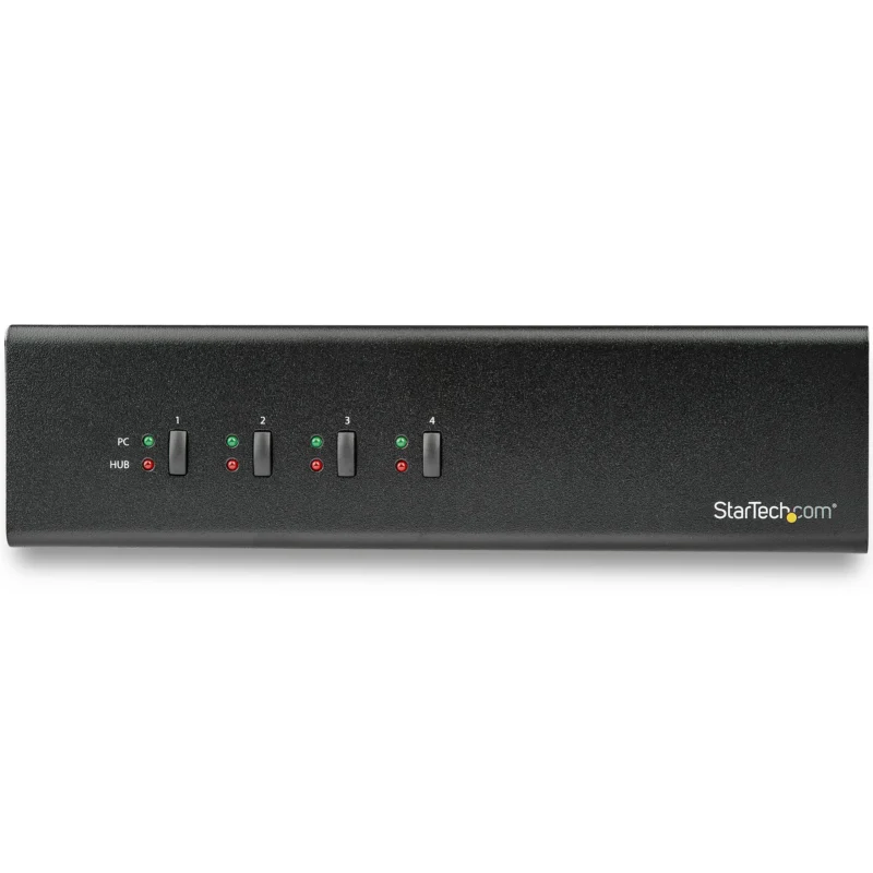 Switch Conmutador KVM de 4 Puertos DVI - Imagen 3