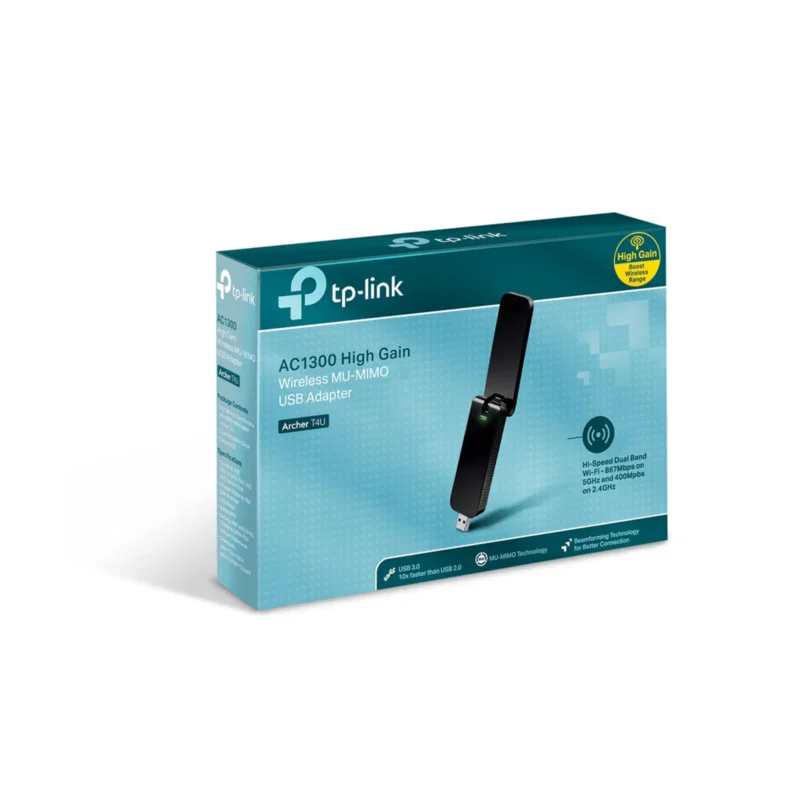 Tarjeta USB Wi-Fi TP-Link Archer T4U de Doble Banda AC1300 - Imagen 4