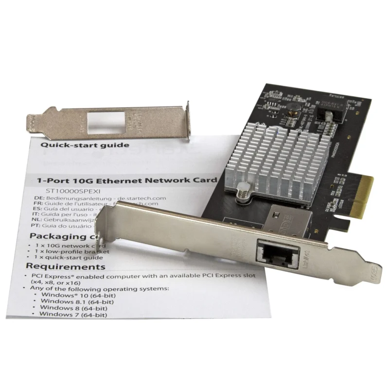 Tarjeta de Red PCI Express PCI-E x4 de 1 Puerto Ethernet 10G - Imagen 5