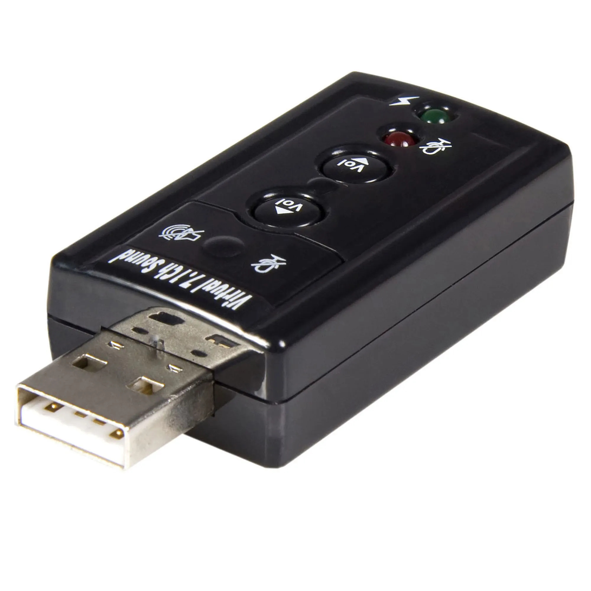 Tarjeta de Sonido 7.1 Virtual Externa USB StarTech