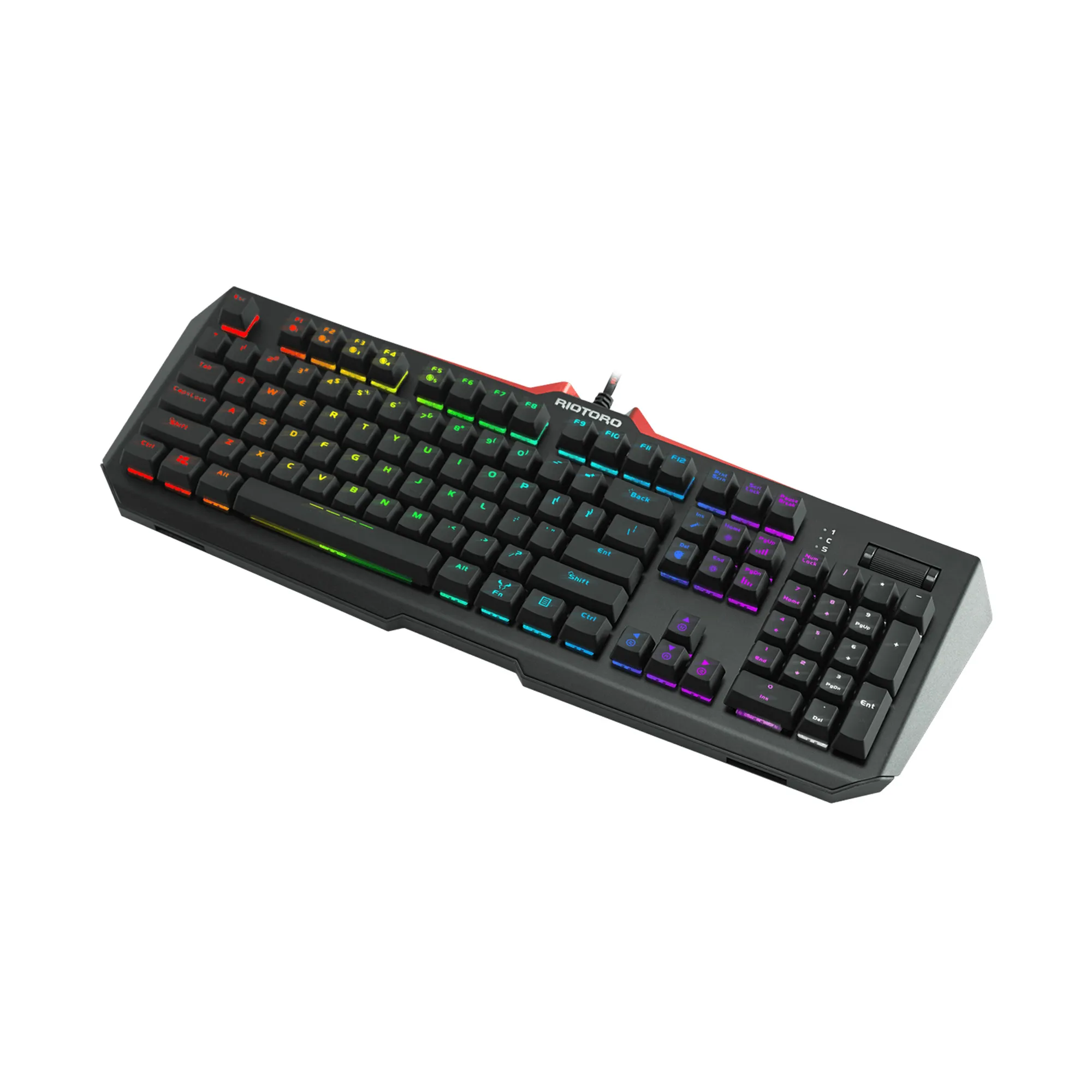 Teclado Mecánico Riotoro Ghostwriter Prism Elite RGB MX