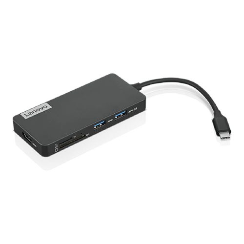 Hub USB C Lenovo 7 en 1 HDMI USB-A USB-C TF SD