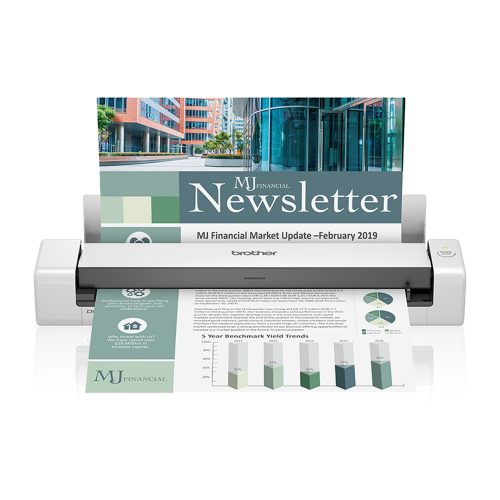 Escaner Brother DS-740D Portatil Doble Cara USB