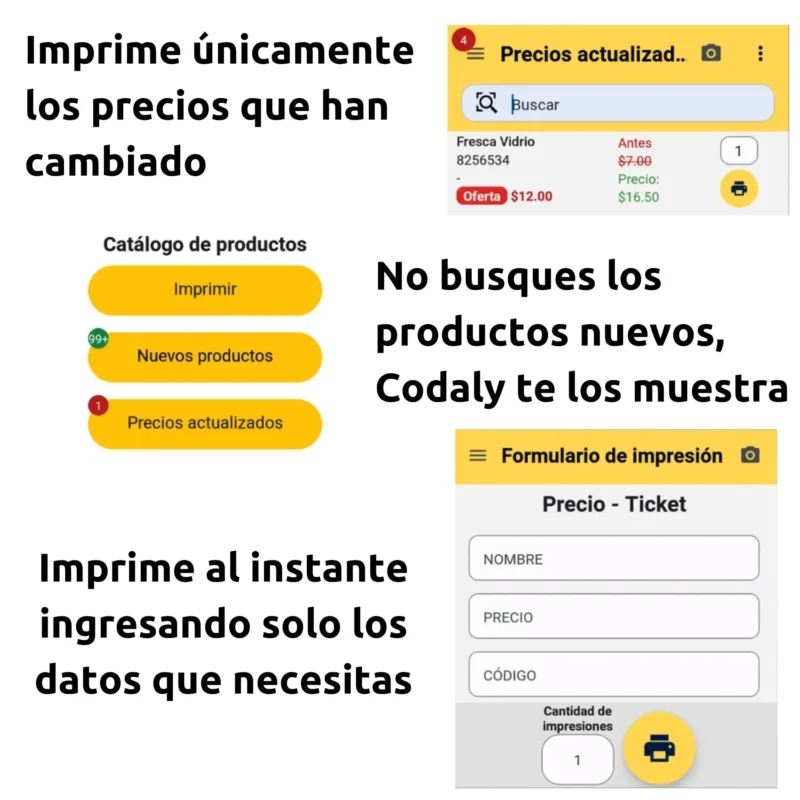 Kit Para Imprimir Etiquetas De Precios Y Ofertas App Android - Imagen 3