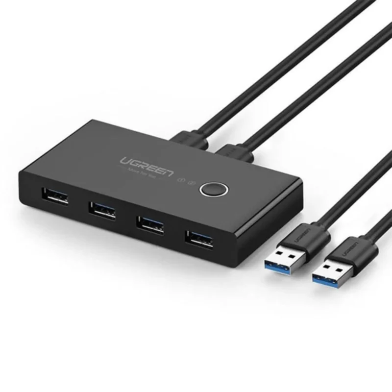 Conmutador Ugreen 2 en 4 USB 3.0