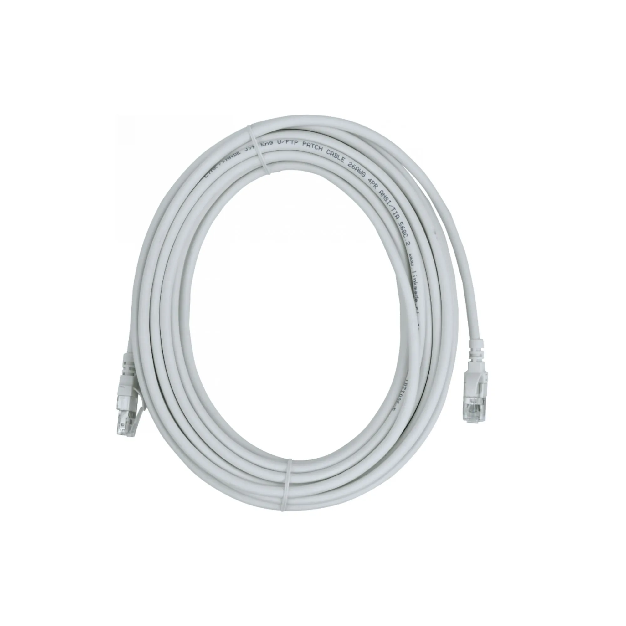 Cable Patch Inyectado 10mt Cat6a U/FTP LSZH Multifilar