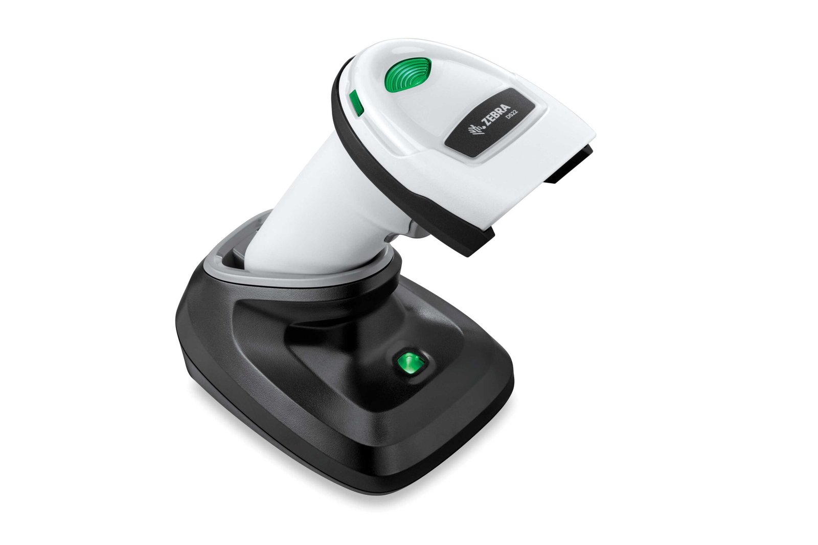 Lector Inalámbrico 1D/2D Zebra DS2278 Blanco con Base de Presentación USB
