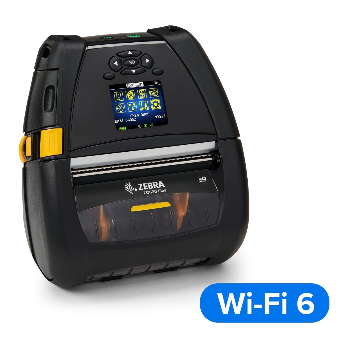 Impresora móvil Zebra ZQ630 Plus de etiquetas 4" (104 mm)